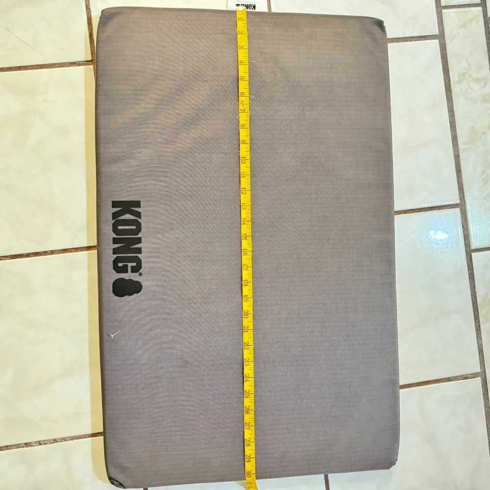 KONG ORTHO CARE MAT 30”GRAY 100% polyester-Fill 100% polyurethane foam.NWT